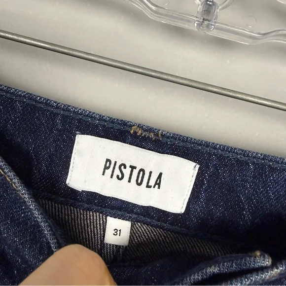 Evereve Pistola Lana Wide Baggy High Jeans